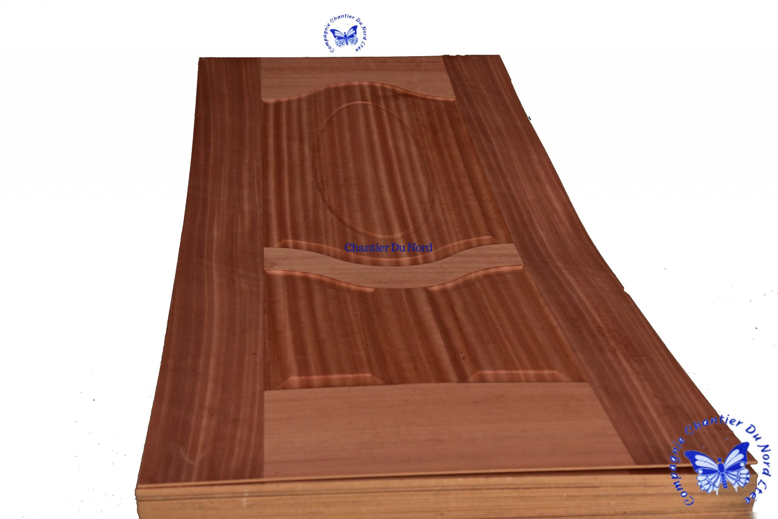 LA PORTE 3 CARREAUX SAPELLI (OEUF)
